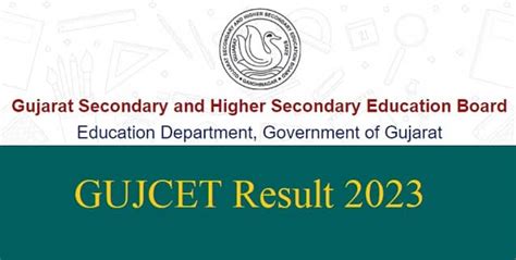 gseb gujcet result 2023|GUJCET 2023 Result (Out): Gujarat CET results link .